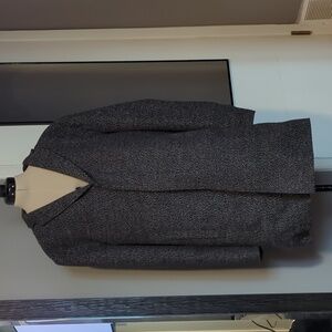 Men's suit jacket trench coat